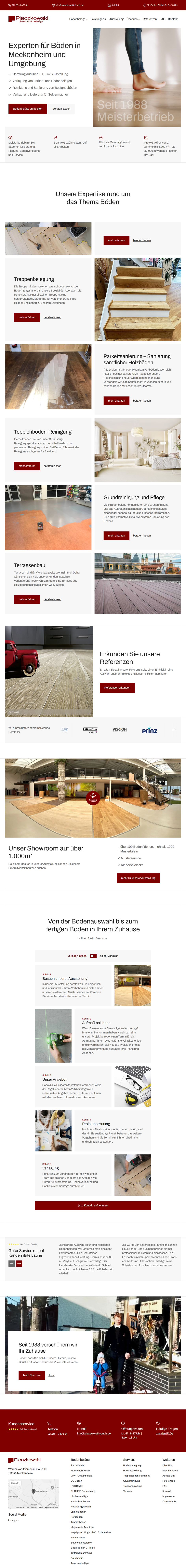 Experten für Böden in Meckenheim, Meisterbetrieb seit 1983, bieten individuelle Lösungen für Ihr Zuhause.